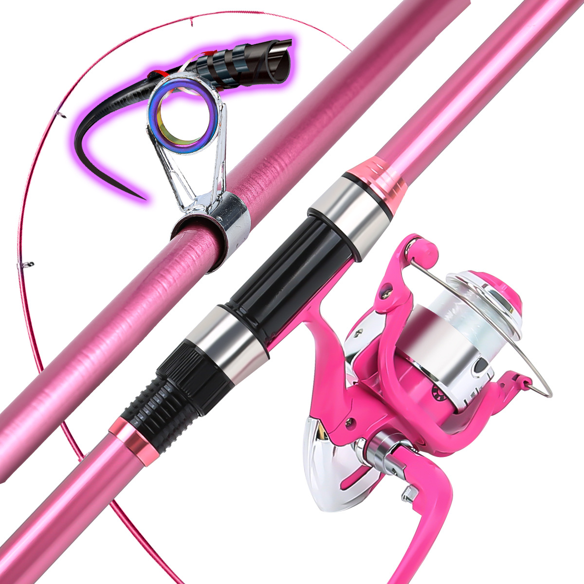 Set completo da pesca con cann - Fishing Rod Spinning recensione e prezzo