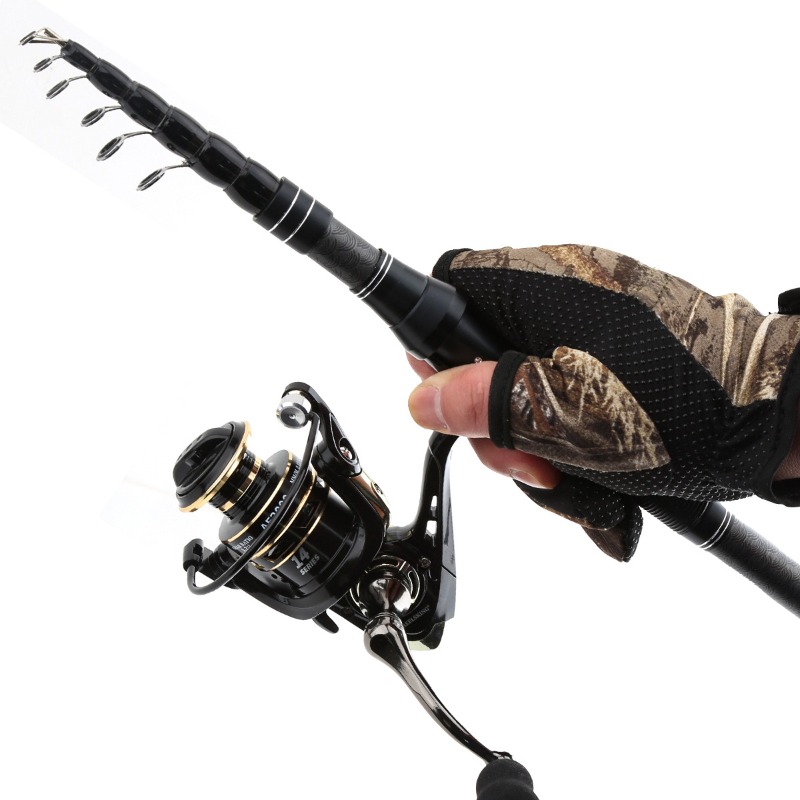 Canna da Pesca Telescopica in  - Fishing Rod Combo recensione e prezzo