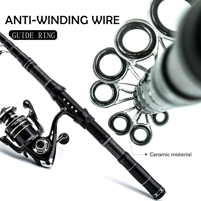 Canna da Pesca Telescopica in  - Fishing Rod Combo recensione e prezzo